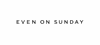 Firmenlogo: EVEN ON SUNDAY GmbH