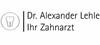 Firmenlogo: Zahnarzt Dr. Alexander Lehle