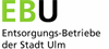 Firmenlogo: Entsorgungs-Betriebe der Stadt Ulm