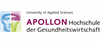 APOLLON Hochschule der Gesundheitswirtschaft GmbH APOLLON Hochschule der Gesundheitswirtschaft GmbH