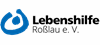 Firmenlogo: Lebenshilfe Roßlau e.V.