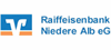Firmenlogo: Raiffeisenbank Niedere Alb eG