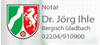 Firmenlogo: Notariat Dr. Jörg Ihle Bensberg