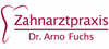 Firmenlogo: Zahnarztpraxis Dr. Arno Fuchs