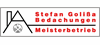 Firmenlogo: Firmenlogo: Stefan Golißa Bedachungen e.K.