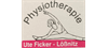 Firmenlogo: Firmenlogo: Physiotherapie Ute Ficker