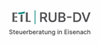 Firmenlogo: Firmenlogo: ETL RUB-DV GmbH Steuerberatungsgesellschaft & Co. Eisenach KG