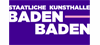Firmenlogo: Die Staatliche Kunsthalle Baden-Baden