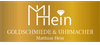 Firmenlogo: Goldschmiede & Uhrmacher Matthias Hein