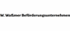 Firmenlogo: W. Waßmer Beförderungsunternehmen