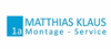 Firmenlogo: Matthias Klaus Montage-Service GmbH Firmenlogo: Matthias Klaus Montage-Service GmbH