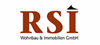 Firmenlogo: RSI Wohnbau & Immobilien GmbH Firmenlogo: RSI Wohnbau & Immobilien GmbH
