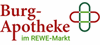 Firmenlogo: Burg-Apotheke im REWE-Markt, Martina Charon e.K.