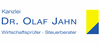 Dr. Olaf Jahn Wirtschaftsprüfer - Steuerberater Dr. Olaf Jahn Wirtschaftsprüfer - Steuerberater