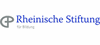 Firmenlogo: Rheinische Stiftung für Bildung
