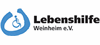 Firmenlogo: Lebenshilfe Weinheim e.V.