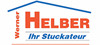 Firmenlogo: Stuckateur Werner Helber