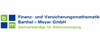 Finanz- und Versicherungsmathematik Barthel + Meyer GmbH Finanz- und Versicherungsmathematik Barthel + Meyer GmbH