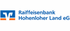 Firmenlogo: Raiffeisenbank Hohenloher Land eG