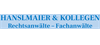 Firmenlogo: Rechtsanwälte Hanslmaier & Kollegen