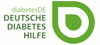 Firmenlogo: diabetesDE - Deutsche Diabetes-Hilfe e.V.