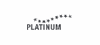 Firmenlogo: PLATINUM GmbH & Co. KG