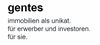 Firmenlogo: gentes Wohnen GmbH