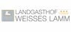 Firmenlogo: Firmenlogo: Landgasthof Weißes Lamm