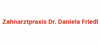Firmenlogo: Dr. med. dent. Daniela Friedl