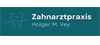 Firmenlogo: Zahnarztpraxis Holger M. Vey