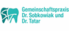 Firmenlogo: Gemeinschaftspraxis Dr. Sobkowiak und Dr. Tatar