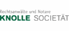 Firmenlogo: KNOLLE® SOCIETÄT Rechtsanwälte PartGmbB