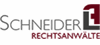 Firmenlogo: Schneider Rechtsanwälte