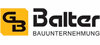 Firmenlogo: Geschw. Balter Bauunternehmung GmbH