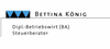 Firmenlogo: Bettina König Dipl.-Betriebswirt (BA) Steuerberater Firmenlogo: Bettina König Dipl.-Betriebswirt (BA) Steuerberater