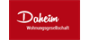 Firmenlogo: Wohnungsgesellschaft Daheim Köhler mbH & Co. KG