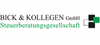 BICK & KOLLEGEN GmbH Steuerberatungsgesellschaft BICK & KOLLEGEN GmbH Steuerberatungsgesellschaft