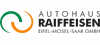 Firmenlogo: Autohaus Raiffeisen Eifel-Mosel-Saar GmbH