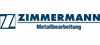 Firmenlogo: Zimmermann Metallbearbeitung GmbH