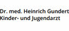 Firmenlogo: Dr. med. Heinrich Gundert Facharzt für Kinder- und Jugendmedizin
