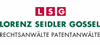 LORENZ SEIDLER GOSSEL Rechtsanwälte Patentanwälte Partnerschaft mbB LORENZ SEIDLER GOSSEL Rechtsanwälte Patentanwälte Partnerschaft mbB