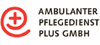 Firmenlogo: Ambulanter Pflegedienst PLUS GmbH