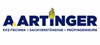 Firmenlogo: Firmenlogo: A. Artinger Kfz-Technik GmbH