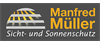 Firmenlogo: Manfred Müller Sicht- und Sonnenschutz