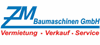 Firmenlogo: ZM Baumaschinen GmbH