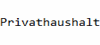 Firmenlogo: Privathaushalt