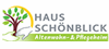 Firmenlogo: Altenwohn- und Pflegeheim Haus Schönblick GmbH