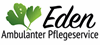 Firmenlogo: Pflegeservice Eden GmbH
