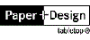 Paper + Design GmbH Tabletop Logo