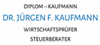 Dr. Jürgen Kaufmann Wirtschaftsprüfer und Steuerberater Dr. Jürgen Kaufmann Wirtschaftsprüfer und Steuerberater